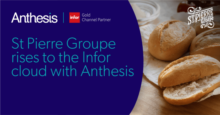 St Pierre Groupe Proves Benefits of Digitalisation with Infor and Anthesis 2 LinkedIn Graphic V4 St Pierree